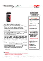 ER26500 3.6 v 8.50 Ah 50.00 x 26.20 mm Atex