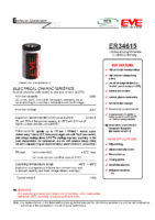 ER34615 3.6 v 19 Ah 61.50. x 33.10 mm Atex